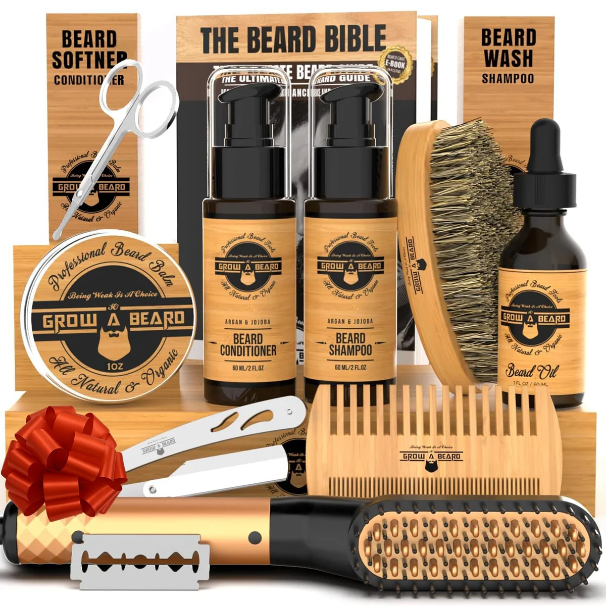 Beard Straightener Grooming Kit for Men Review